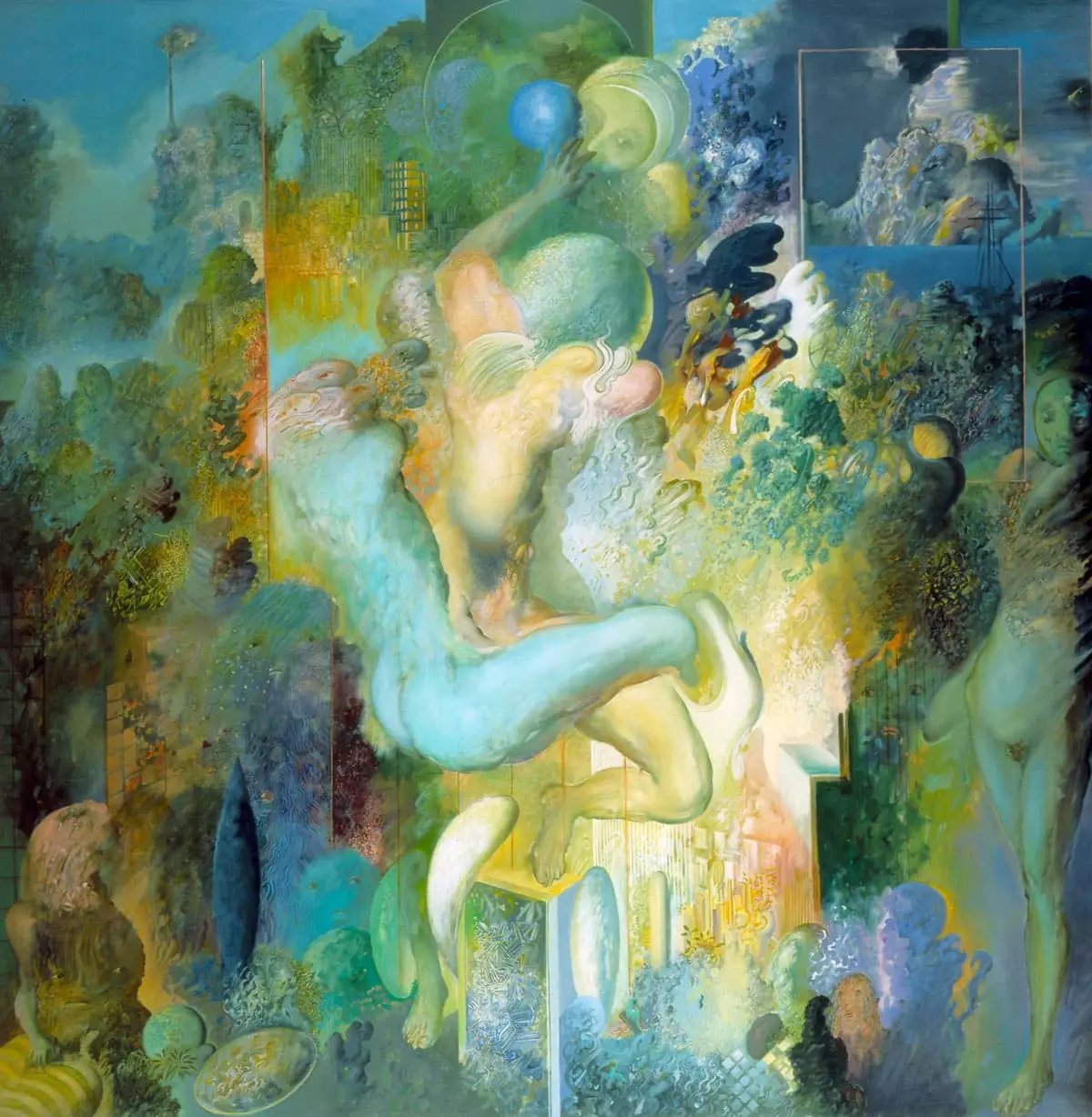 Paradis Perdu (Désir I), 1977, by Ljuba Popović